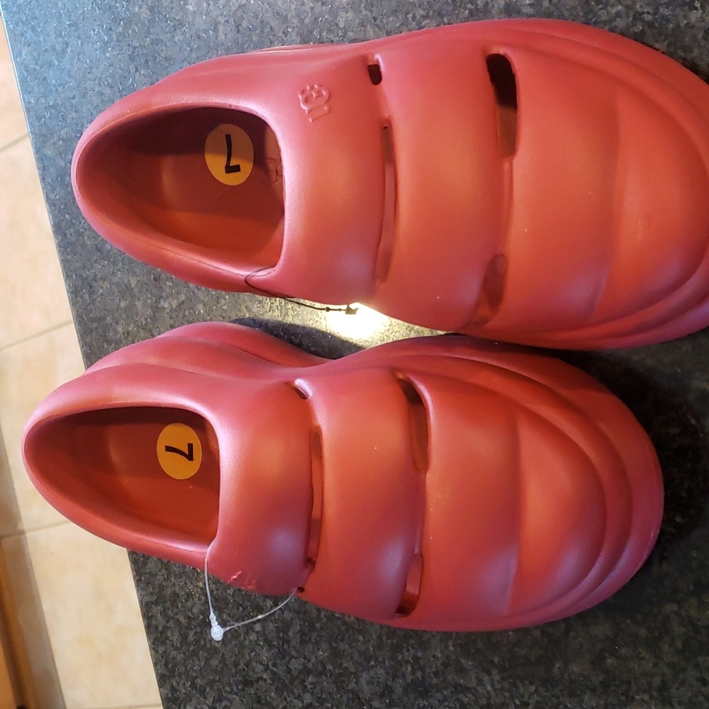 UGG Bold Red Clogs